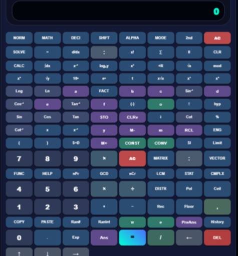 Scientific Calculator FX-991EX Brain